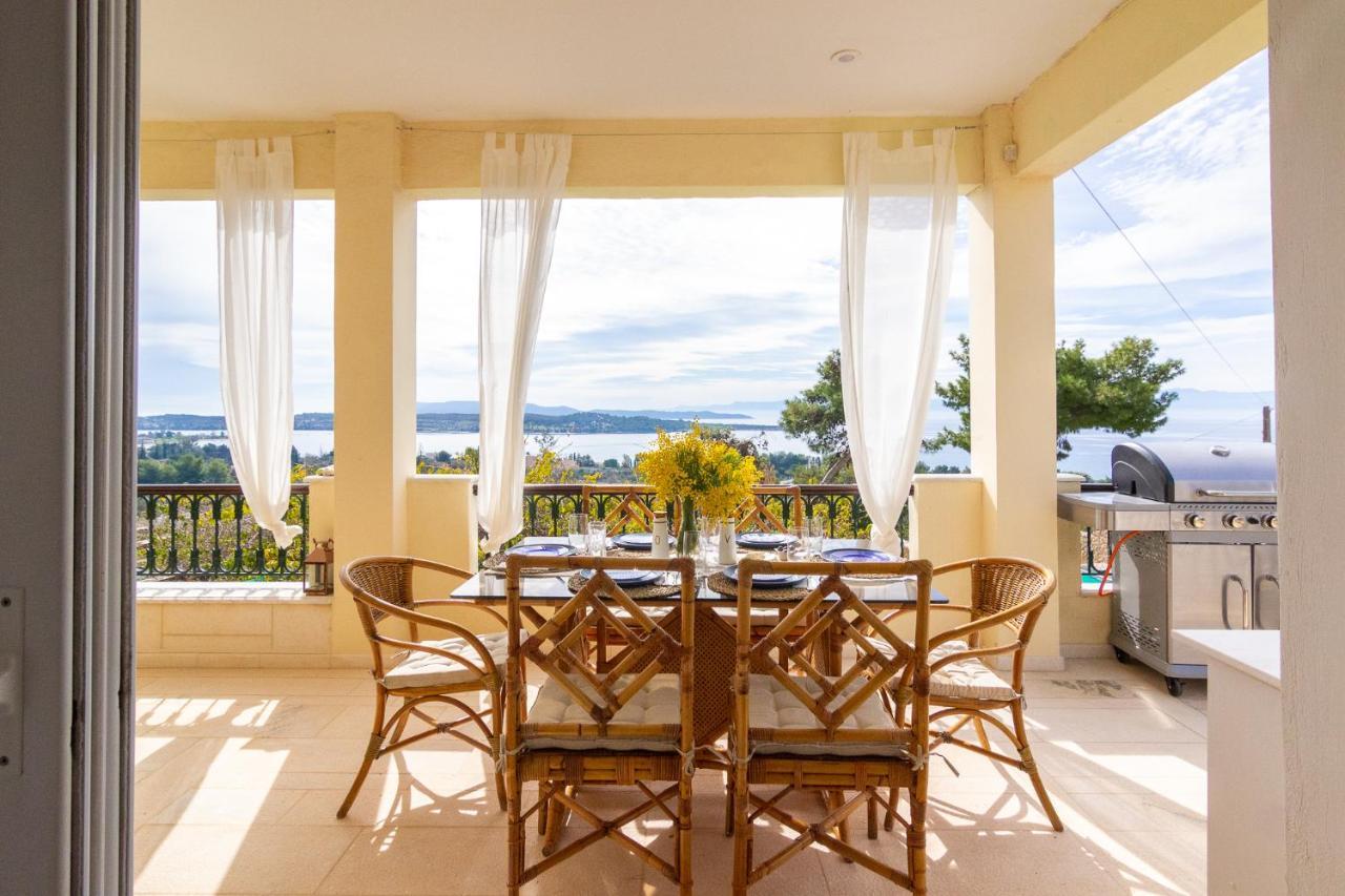 Вілла House With Amazing Ocean View And Patio - Pool Порто-Хелі Екстер'єр фото