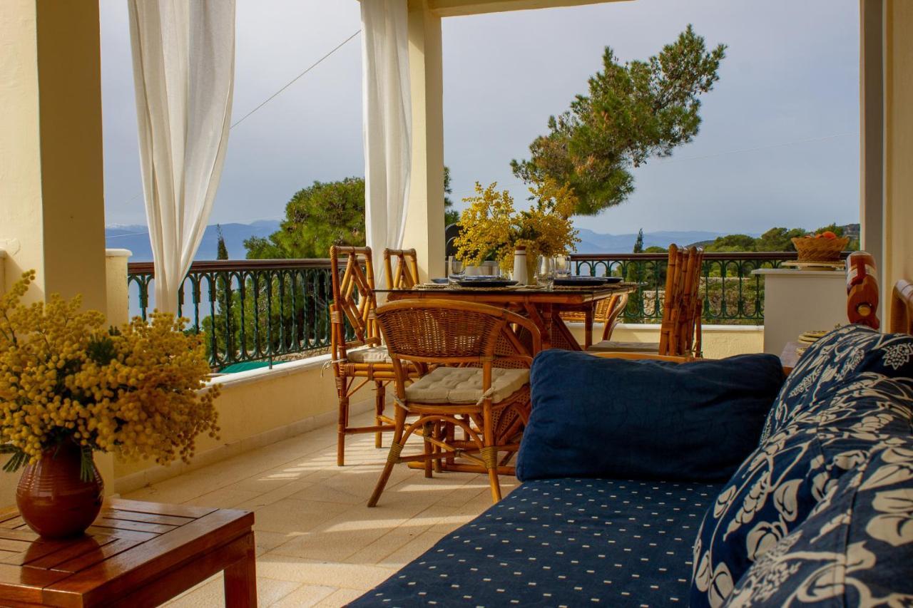 Вілла House With Amazing Ocean View And Patio - Pool Порто-Хелі Екстер'єр фото