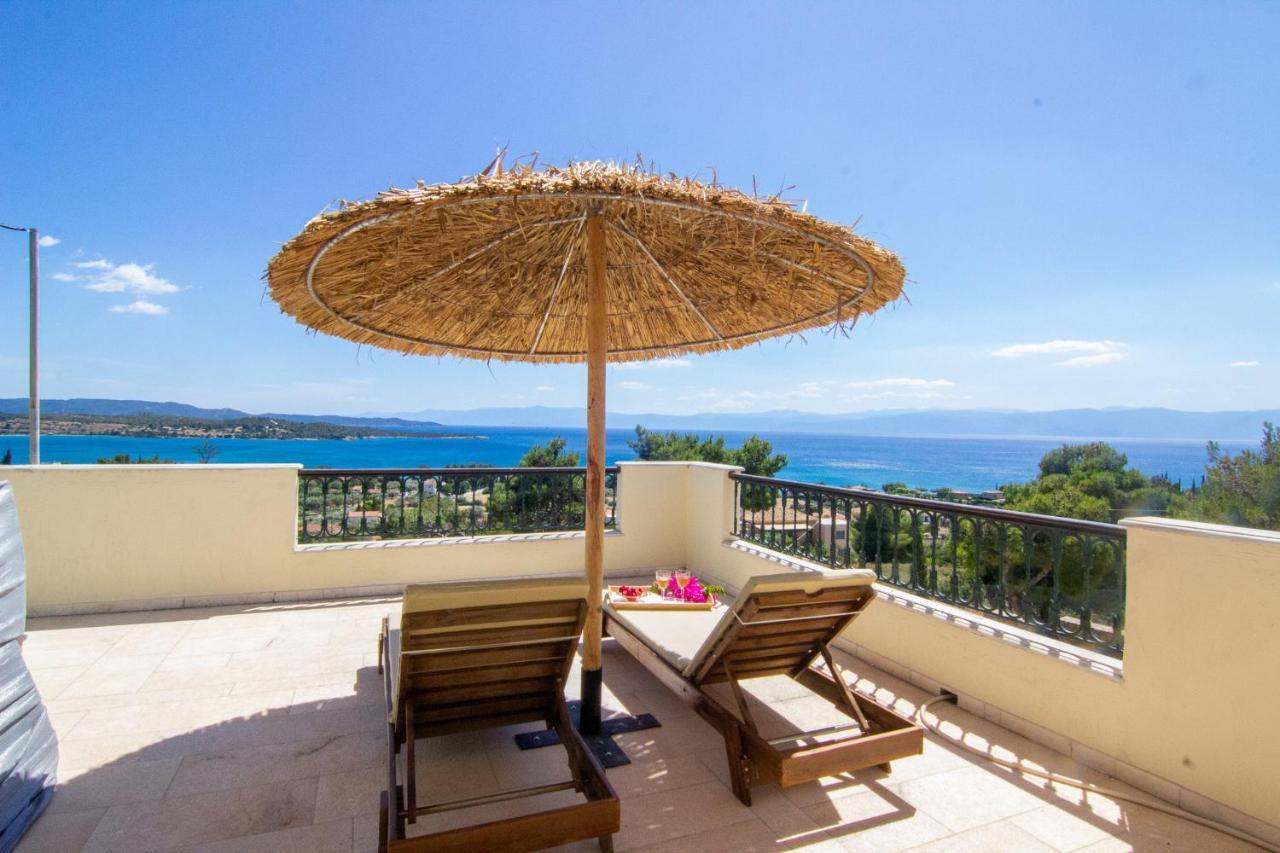 Вілла House With Amazing Ocean View And Patio - Pool Порто-Хелі Екстер'єр фото