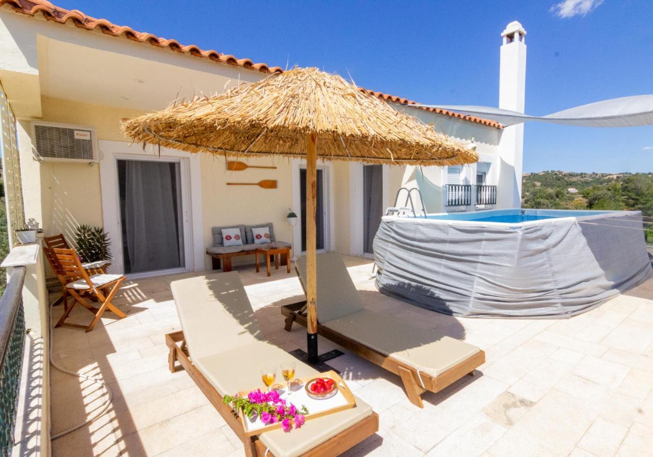 Вілла House With Amazing Ocean View And Patio - Pool Порто-Хелі Екстер'єр фото